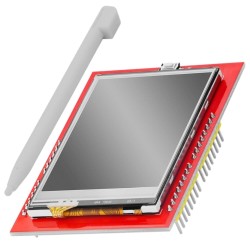 2,4" színes TFT lcd érintő kijelző, 240x320, touchscreen Arduino shield