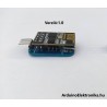 ESP01S - WS2812 DRGB LED vezérlőmodul USB C 5V